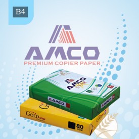 B4 100 gsm superior quality copy paper designed for your significant reports & presentations